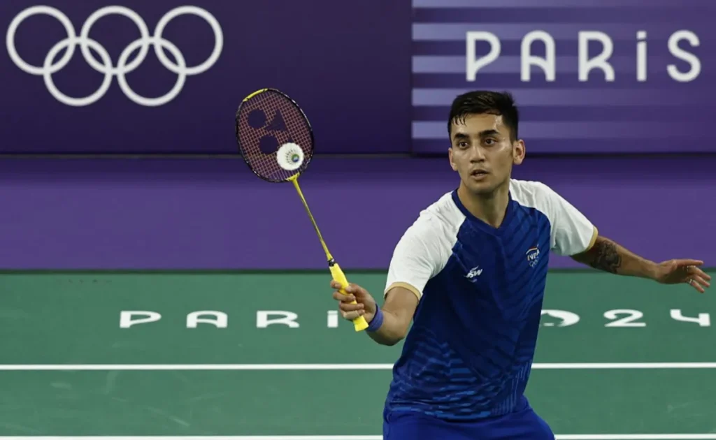 Indian Badminton Youth Icon Lakshya Sen playing Badminton