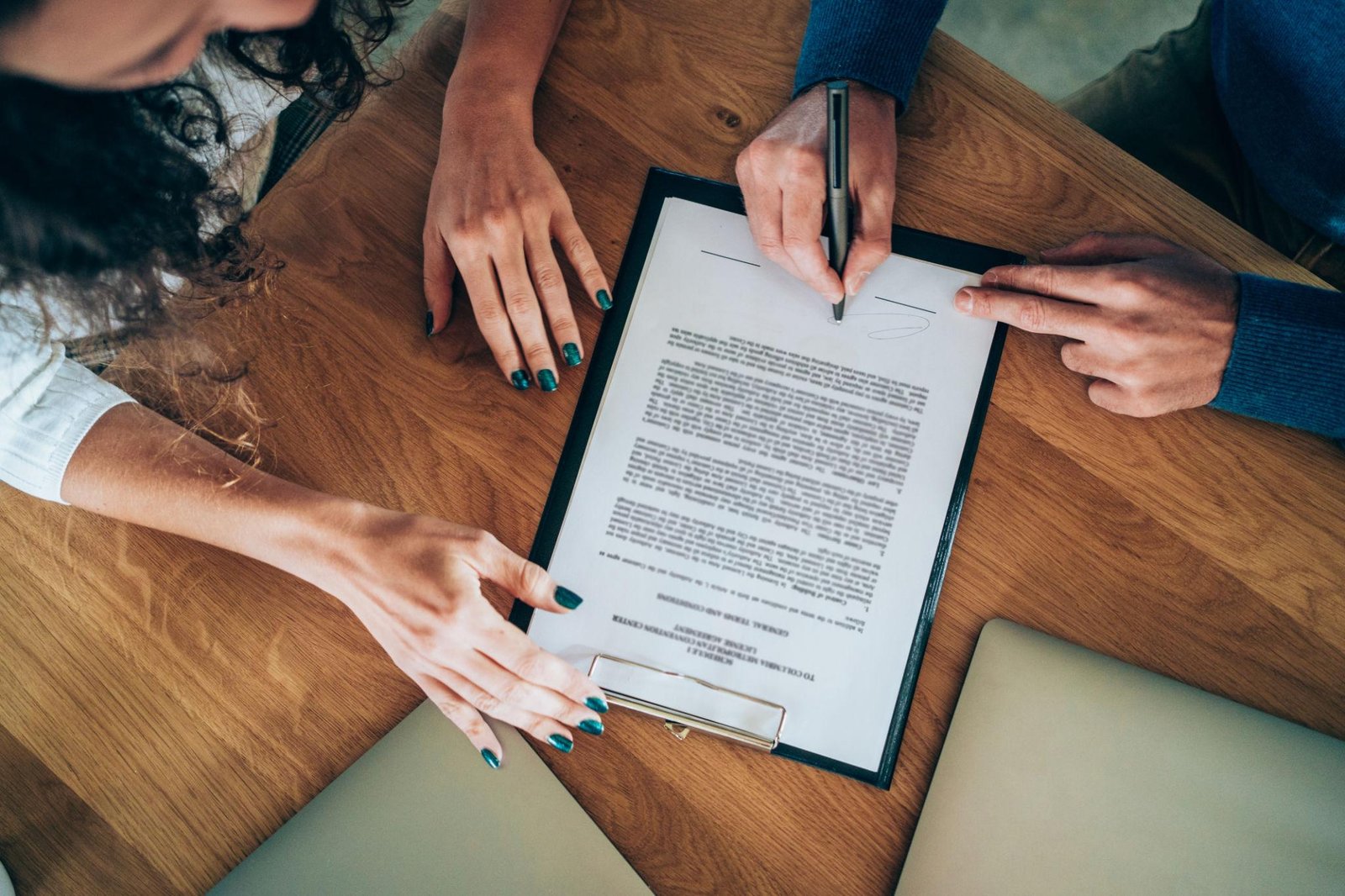 Partnership agreement and delivery
